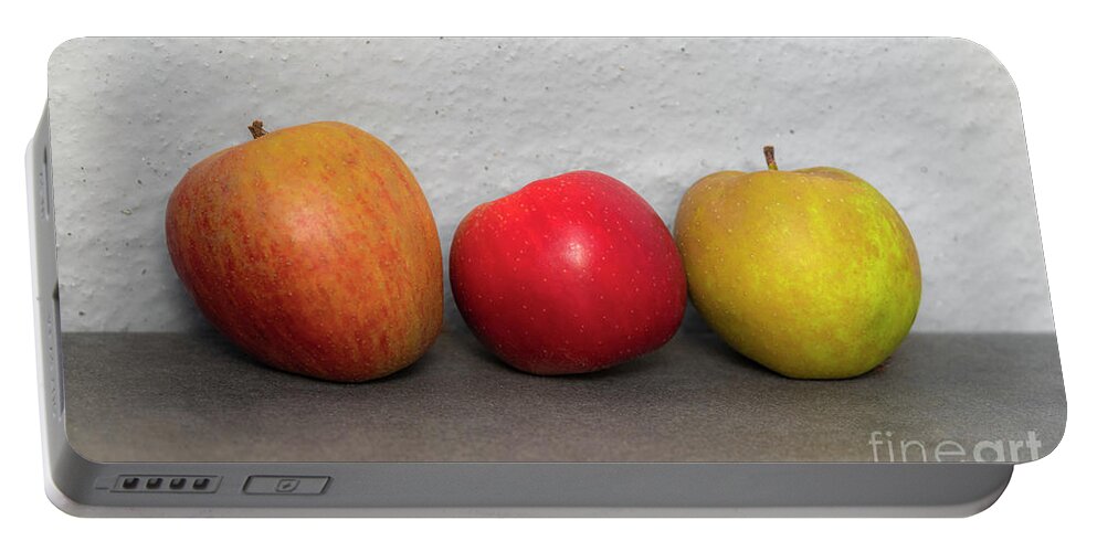 Apples Portable Battery Charger featuring the photograph The Apples. by Daniel M Walsh