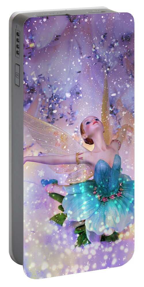 Fairy Portable Battery Charger featuring the photograph The Ballerina by Bill and Linda Tiepelman