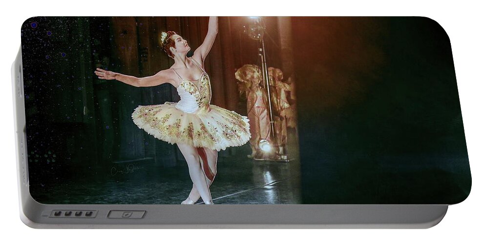 Ballerina Portable Battery Charger featuring the photograph The Ballerina by Craig J Satterlee