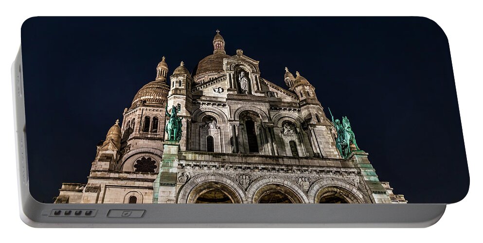 Architecture Portable Battery Charger featuring the photograph The Basilica of the Sacred Heart by Fabiano Di Paolo