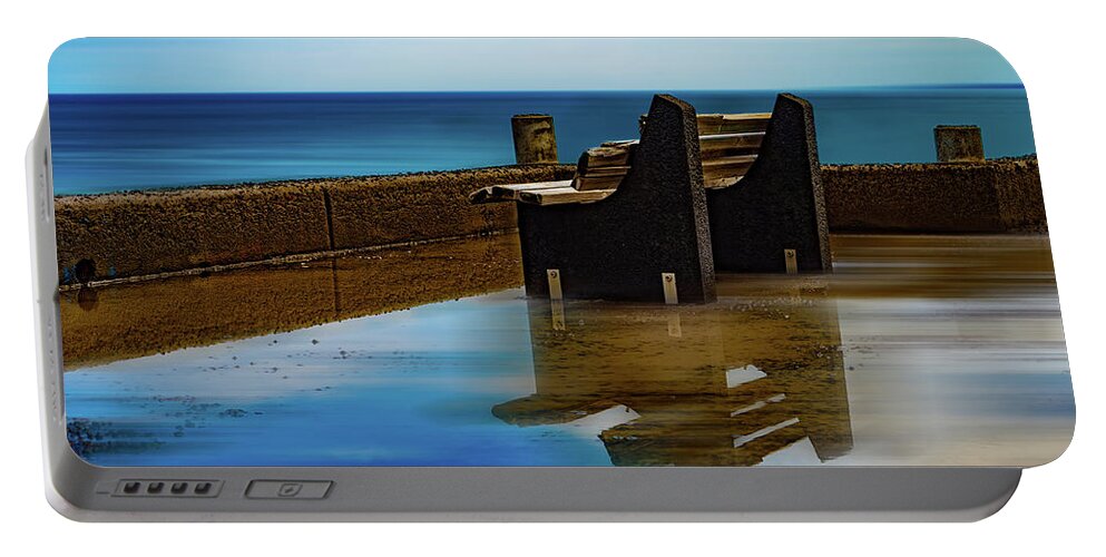 Bench Portable Battery Charger featuring the photograph The Bench by Al Fio Bonina