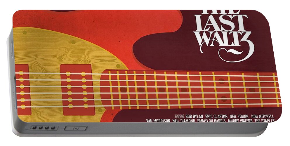 Last Portable Battery Charger featuring the mixed media ''The Last Waltz'', 1978 by Movie World Posters