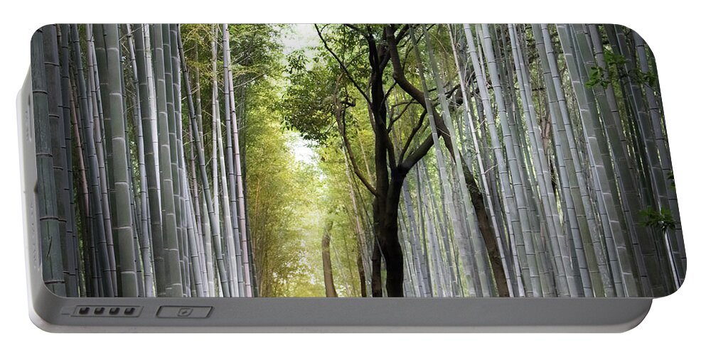 Bamboo Portable Battery Charger featuring the photograph The Light From Within by Christie Kowalski