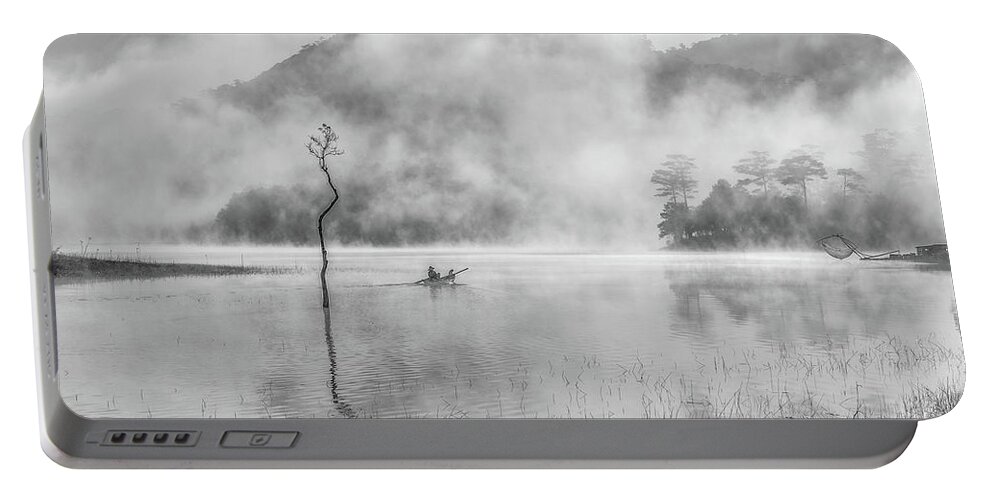Awesome Portable Battery Charger featuring the photograph The Loneliness by Khanh Bui Phu