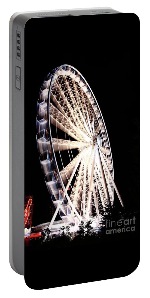 Niagara Portable Battery Charger featuring the photograph The Niagara SkyWheel by Frederic Bourrigaud