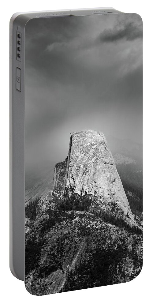 Half Dome Portable Battery Charger featuring the photograph The North Face by Stephen Holst