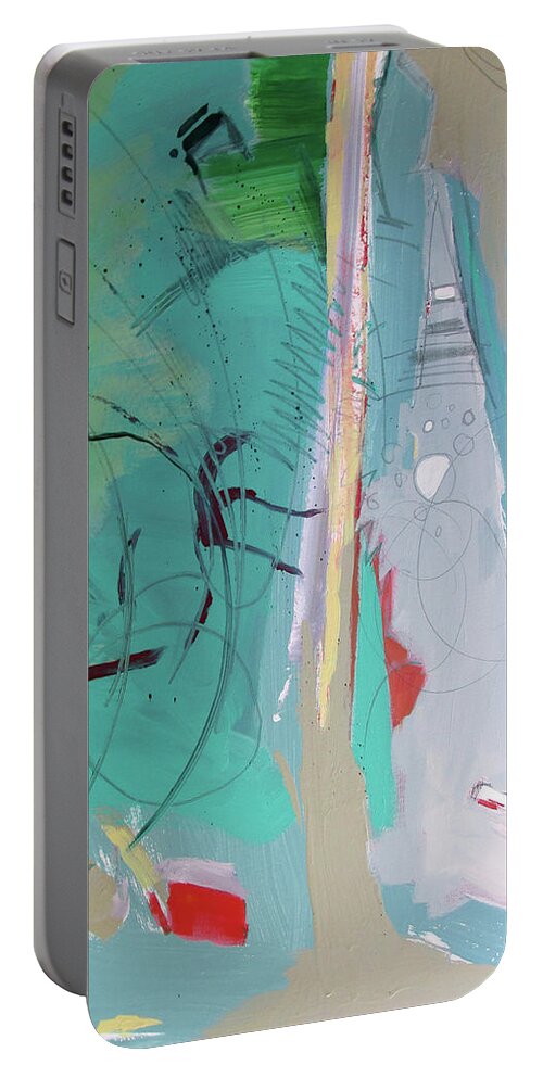 The Other Side Portable Battery Charger featuring the painting The Other Side by John Gholson