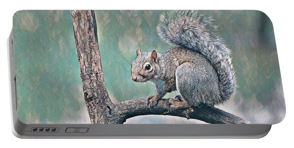 Wildlife Portable Battery Charger featuring the photograph The Pause by Gina Fitzhugh