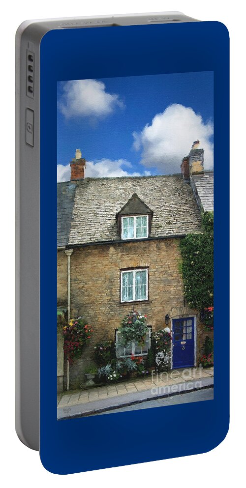 Stow-in-the-wold Portable Battery Charger featuring the photograph The Pound Too by Brian Watt