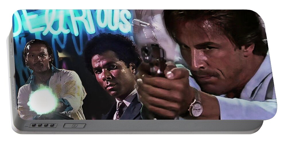 Miami Vice Portable Battery Charger featuring the digital art The Prodigal Son 7 by Mark Baranowski