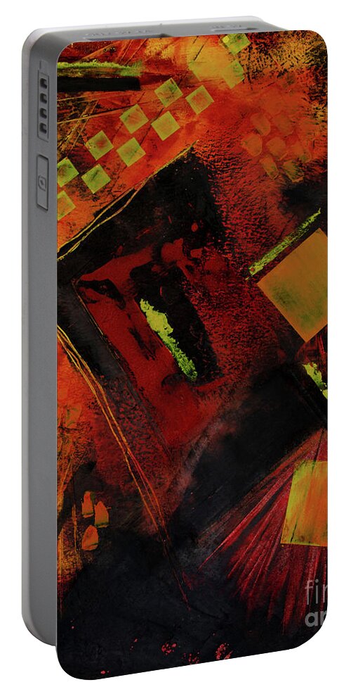 Wax Portable Battery Charger featuring the painting The Prodigy by Anita Thomas