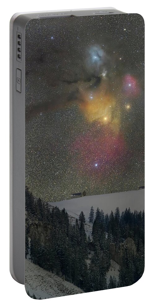Rho Ophiuchi Portable Battery Charger featuring the photograph The Story of Rho by Ralf Rohner