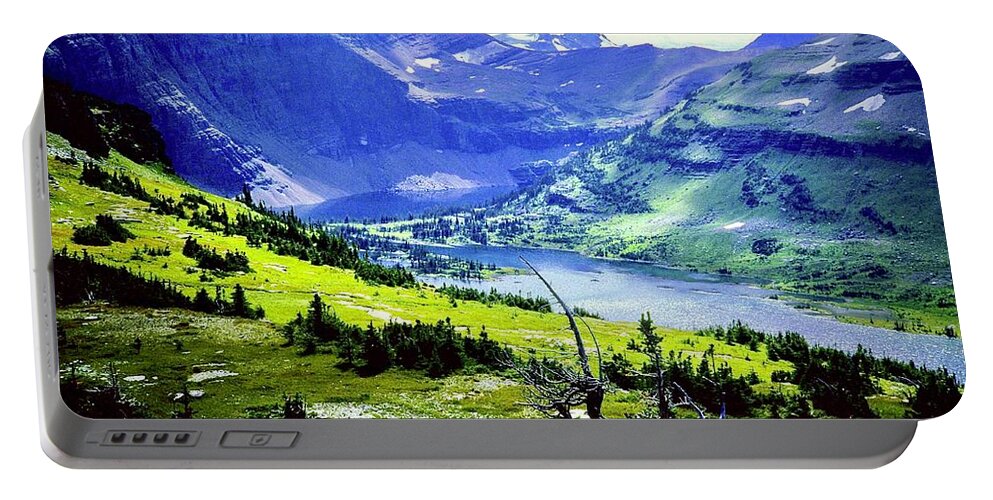 Valley Portable Battery Charger featuring the photograph The Valley by Gordon James