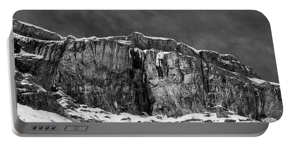 Mountain Portable Battery Charger featuring the photograph The Wall by Stan Weyler