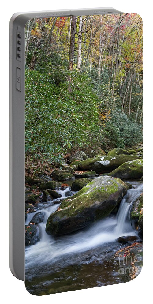 Smoky Mountains Portable Battery Charger featuring the photograph Thunderhead Prong 27 by Phil Perkins