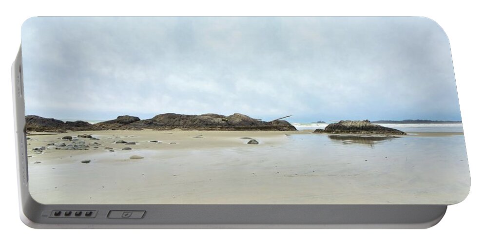 Landscape Portable Battery Charger featuring the photograph Tidal Stones at Green Point by Allan Van Gasbeck