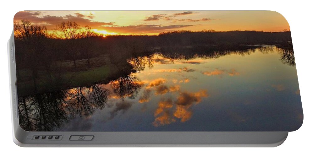  Portable Battery Charger featuring the photograph Tinkers Creek Park by Brad Nellis