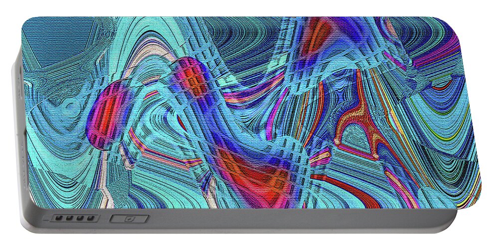 Tom Stanley Janca Abstract #113007#ps1dt Portable Battery Charger featuring the digital art Tom Stanley Janca Abstract #113007#ps1dt by Tom Janca