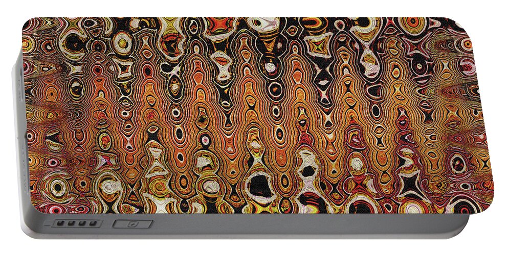 Tom Stanley Janca Portable Battery Charger featuring the digital art Tom Stanley Janca Abstract Design #5766p6abt by Tom Janca