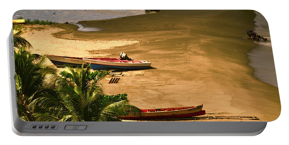 St. Lucia Portable Battery Charger featuring the photograph Tranquility by Segura Shaw Photography