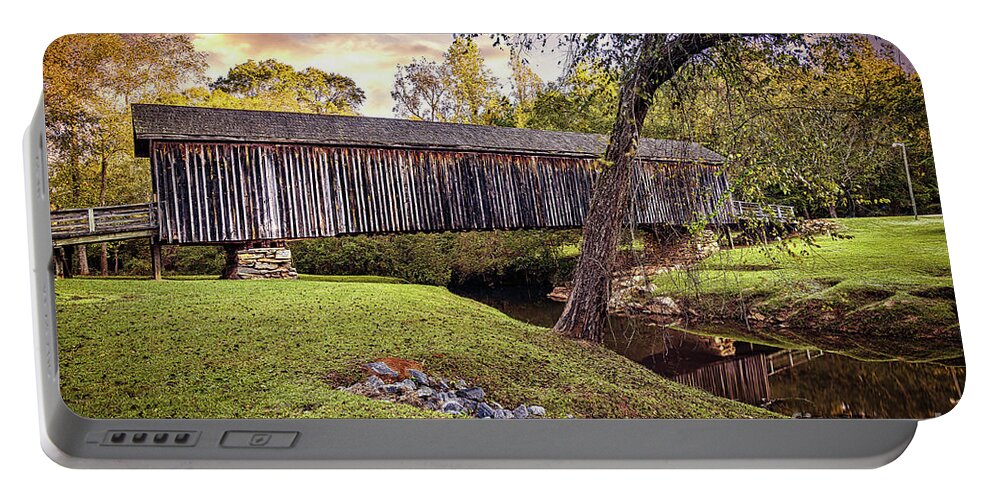 Bridges Portable Battery Charger featuring the photograph Treasured Past II by DB Hayes