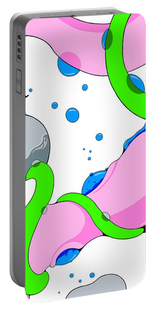 Vine Portable Battery Charger featuring the digital art Unnatural Selection by Craig Tilley