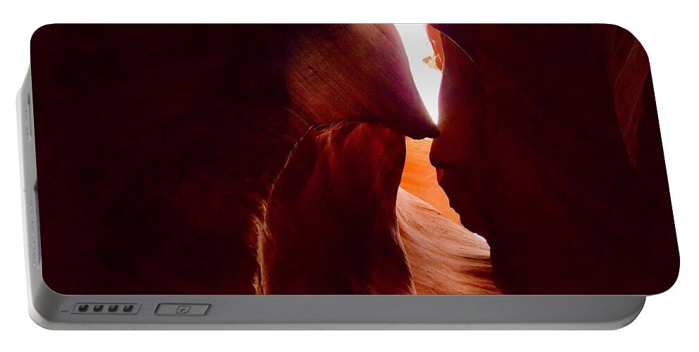 Upper Portable Battery Charger featuring the photograph Little Girl Rock Formation -Upper Antelope by Bnte Creations