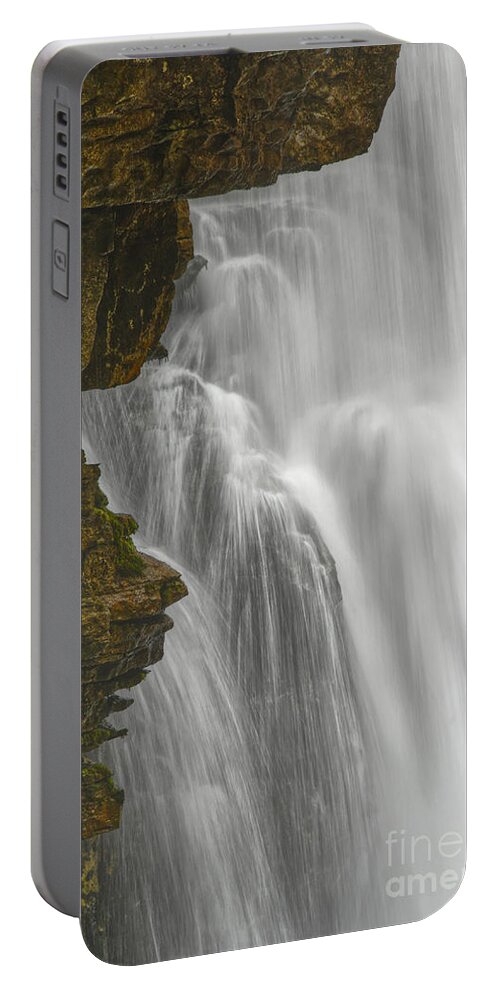 Virgin Falls Portable Battery Charger featuring the photograph Virgin Falls 8 by Phil Perkins
