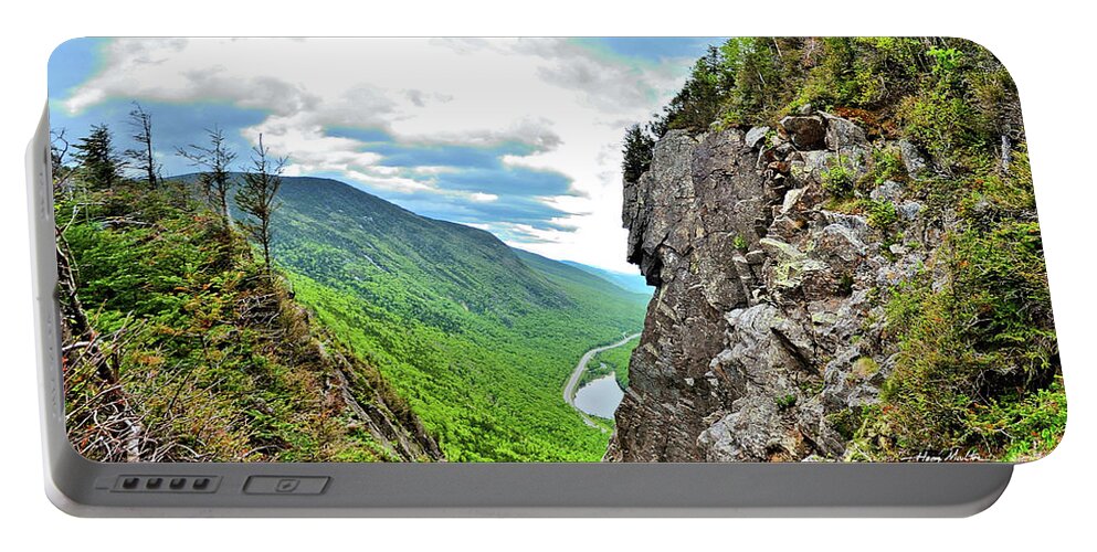 The Watcher Portable Battery Charger featuring the photograph Watching Over the Valley by Harry Moulton