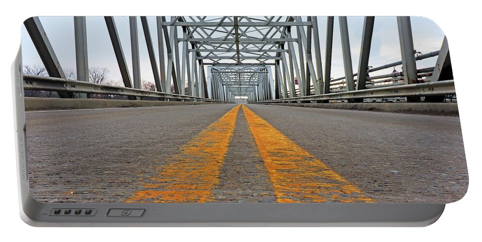 Waterville Bridge Portable Battery Charger featuring the photograph Waterville Bridge 0823 by Jack Schultz