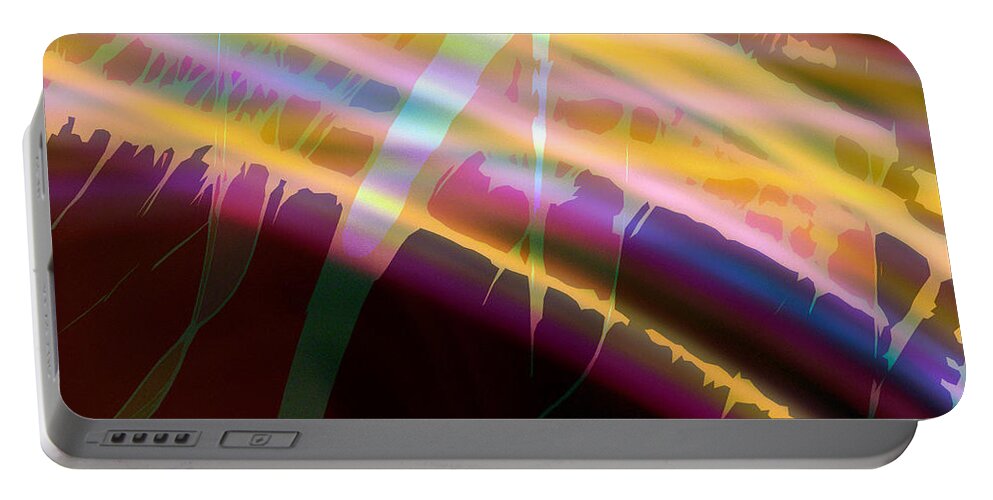Digital Photography Portable Battery Charger featuring the photograph Wave Light by Luc Van de Steeg