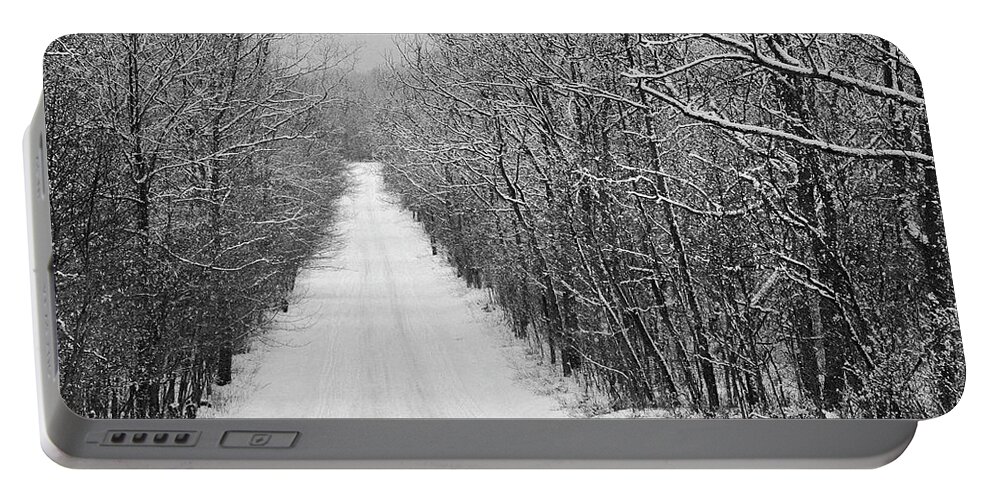 Winter Portable Battery Charger featuring the photograph Welcome To My Winter Nightmare by Scott Burd