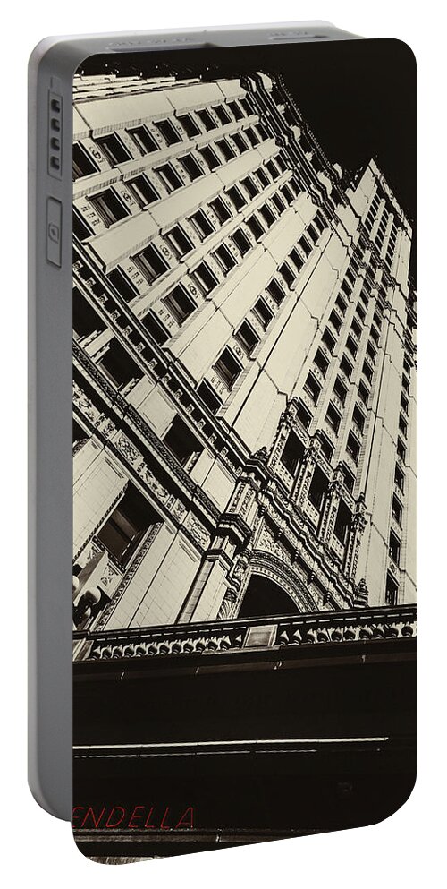 Chicago Portable Battery Charger featuring the photograph Wendella by Andrew Paranavitana