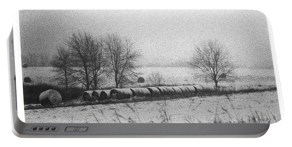 Winter Portable Battery Charger featuring the photograph WesternPAWinter01 by Mary Kobet