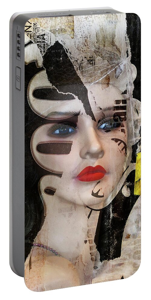 Digitalart. Modernart Portable Battery Charger featuring the digital art What a beauty by Gabi Hampe
