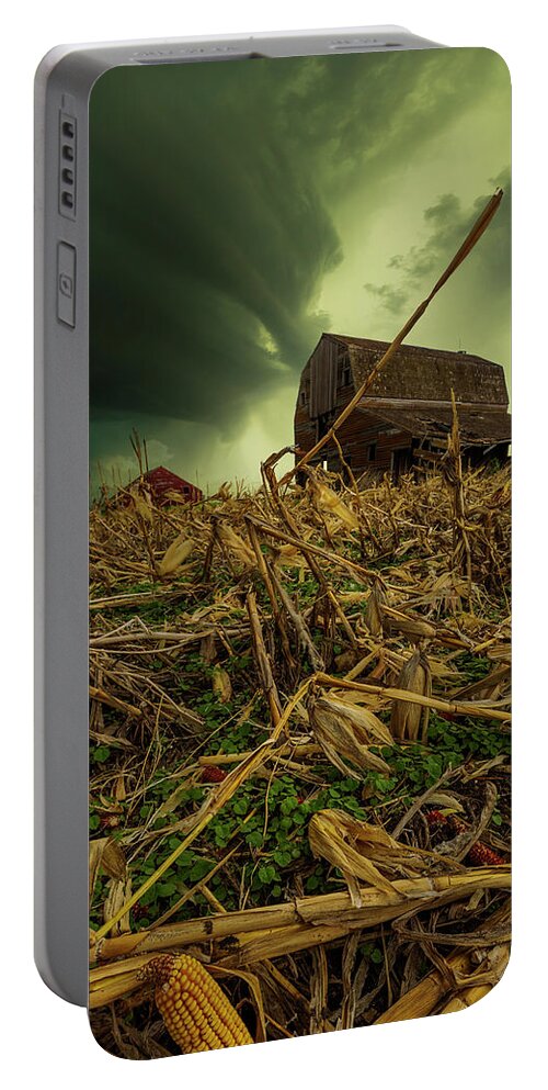  Korn Portable Battery Charger featuring the photograph While my heart keeps holding on I know I'll never be the same again by Aaron J Groen
