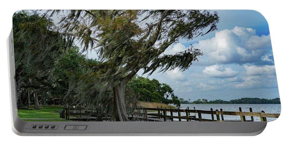 Mount Dora Portable Battery Charger featuring the photograph Windswept by Todd Tucker
