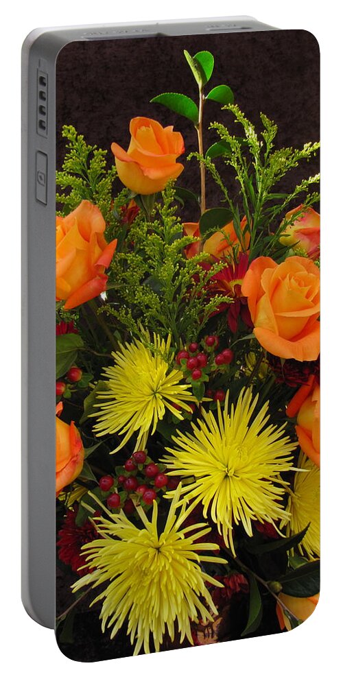 Flower Portable Battery Charger featuring the photograph Take Me With You by Calvin Boyer