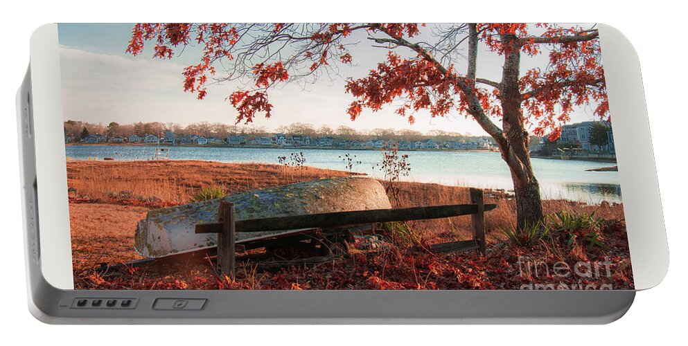 Nature Portable Battery Charger featuring the photograph Winter Peace by Sharon Mayhak