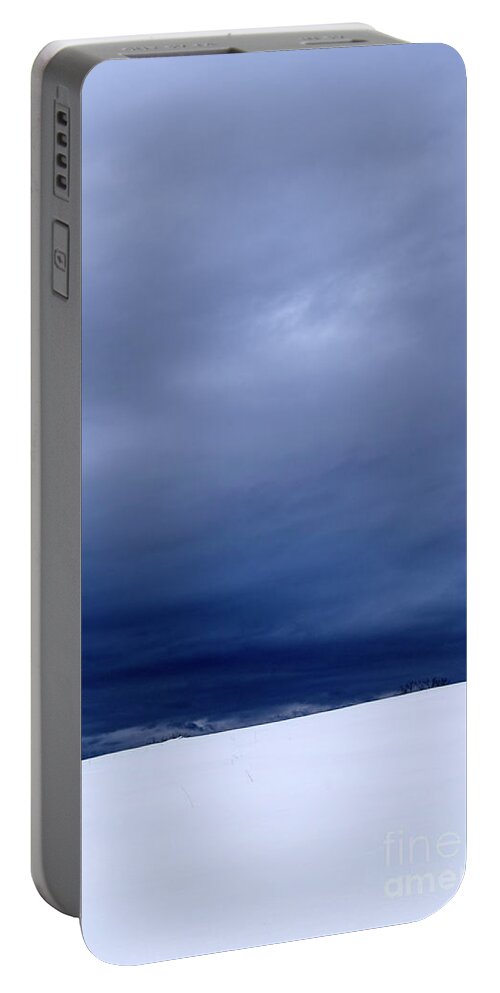 Stormy Sky Portable Battery Charger featuring the photograph Winter Storm Warning by Thomas R Fletcher