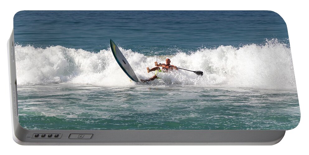 Pacific Ocean Portable Battery Charger featuring the photograph Wipeout by Jim West