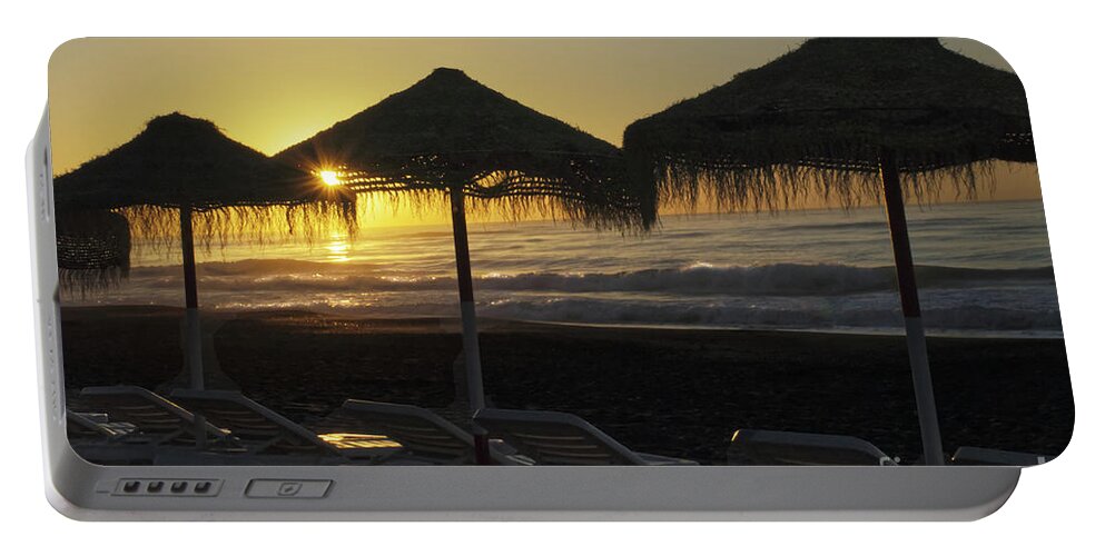Torremolinos Portable Battery Charger featuring the photograph Wish I was here by Pics By Tony