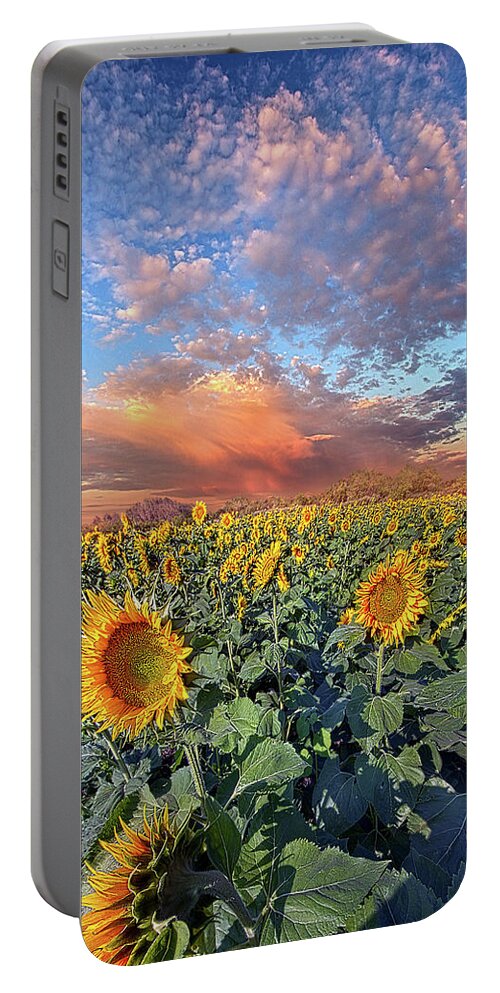 Hope Portable Battery Charger featuring the photograph With All Your Heart by Phil Koch