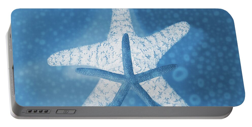 X-ray Portable Battery Charger featuring the photograph X-Ray Starfish by Angie Tirado
