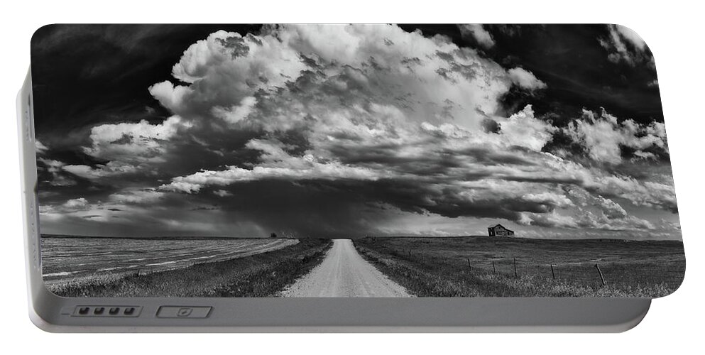 Storm Clouds Portable Battery Charger featuring the photograph You're No Match for Me by Darren White