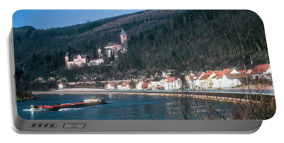 Zwingenberg Castle Portable Battery Charger featuring the photograph Zwingenberg Castle by Bob Phillips