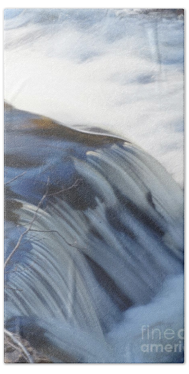 Motion Beach Towel featuring the photograph Flowing Waters #2 by Jeffery L Bowers