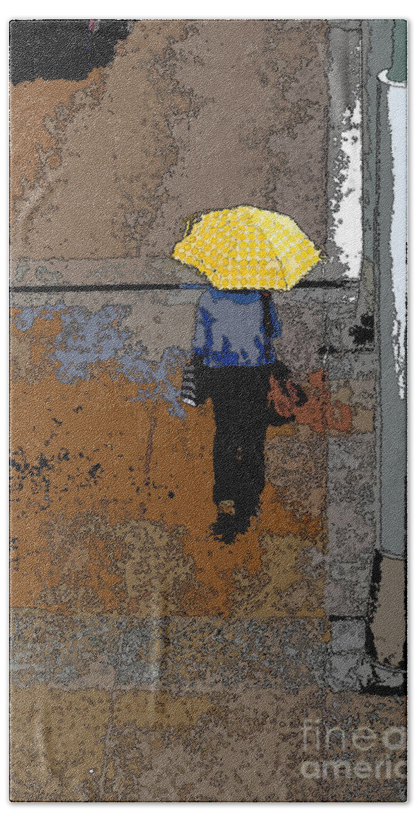 Rainy Days Beach Sheet featuring the photograph Rainy Days and Mondays by David Bearden