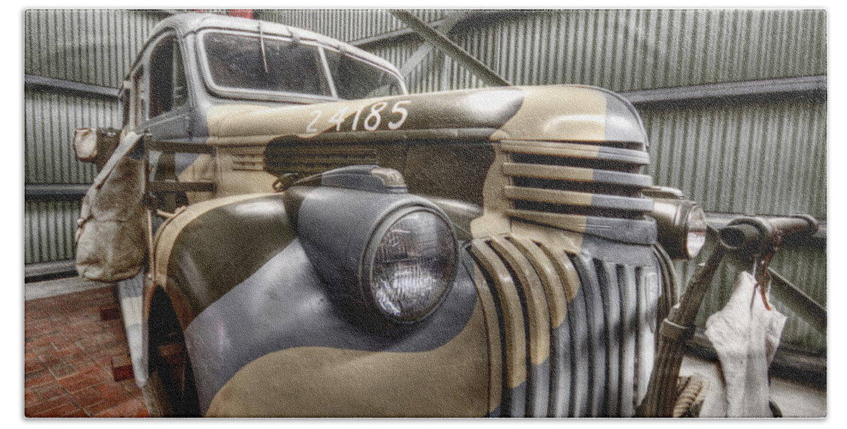 Hdr Beach Towel featuring the photograph Ready to Roll by Wayne Sherriff