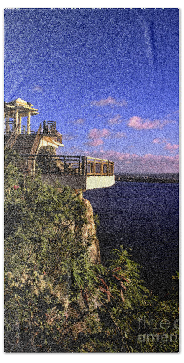 Two Lovers Point Guam Beach Towel For Sale By Bill Bachmann